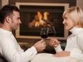 Couple With Wine