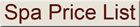 Spa Breaks Price List Meath Ireland